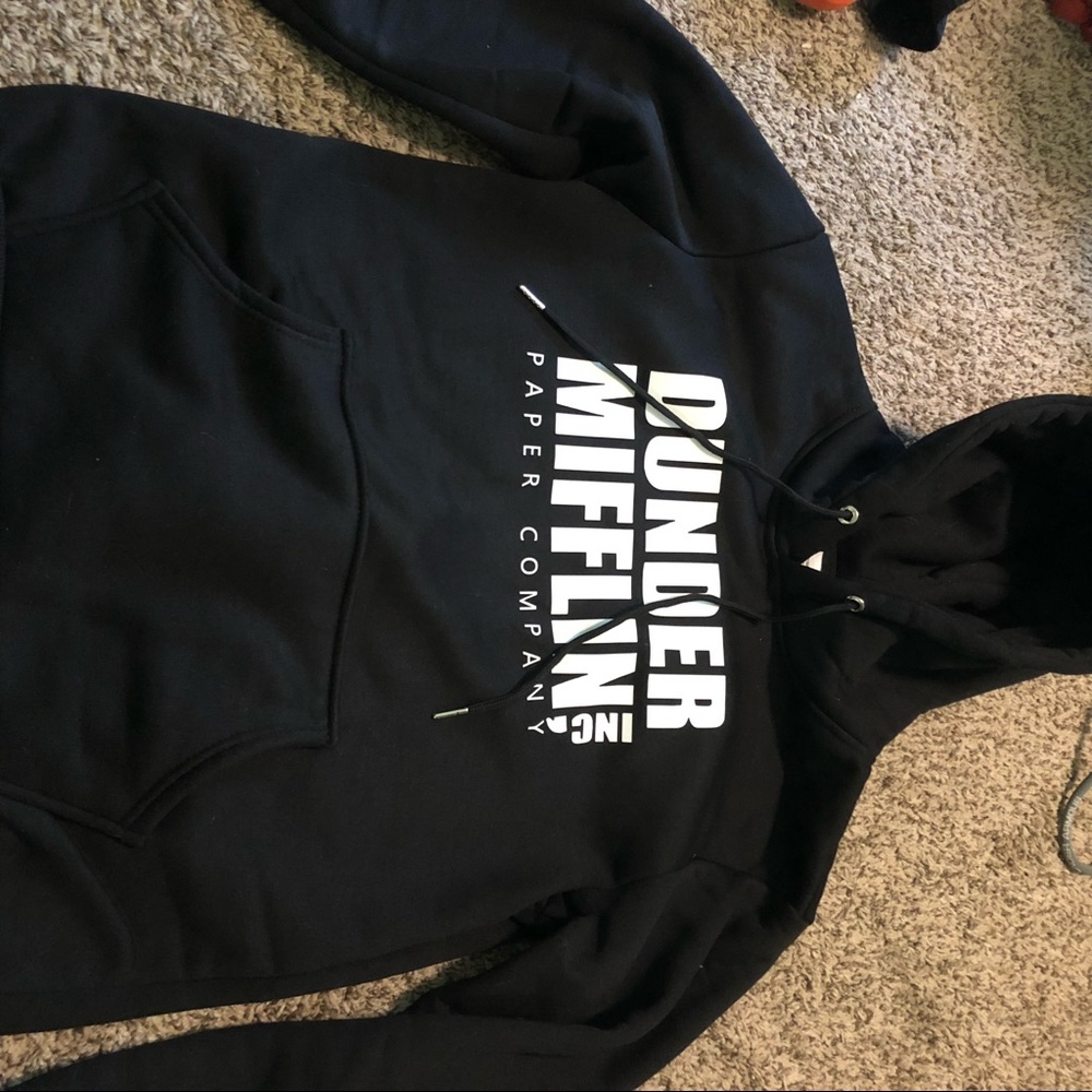 NWOT The office Dunder mifflin hoodie